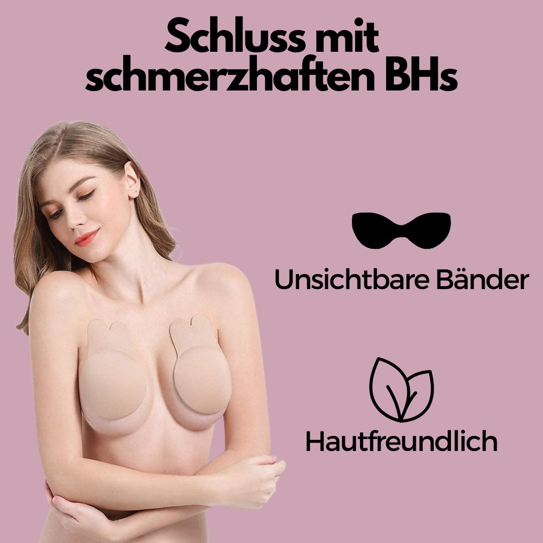 Nina Unsichtbarer BH - Klebe BH Push Up - Brust Tape