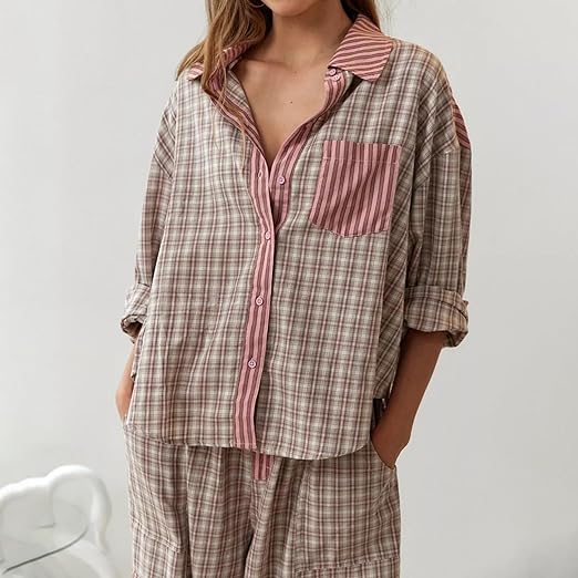 Nora - Gemütliches & lockeres Pyjama-Set