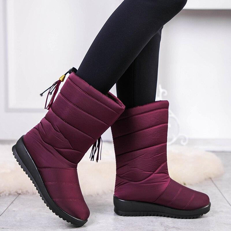 Damen Winterstiefel mit Innenfutter - Neue Kollektion