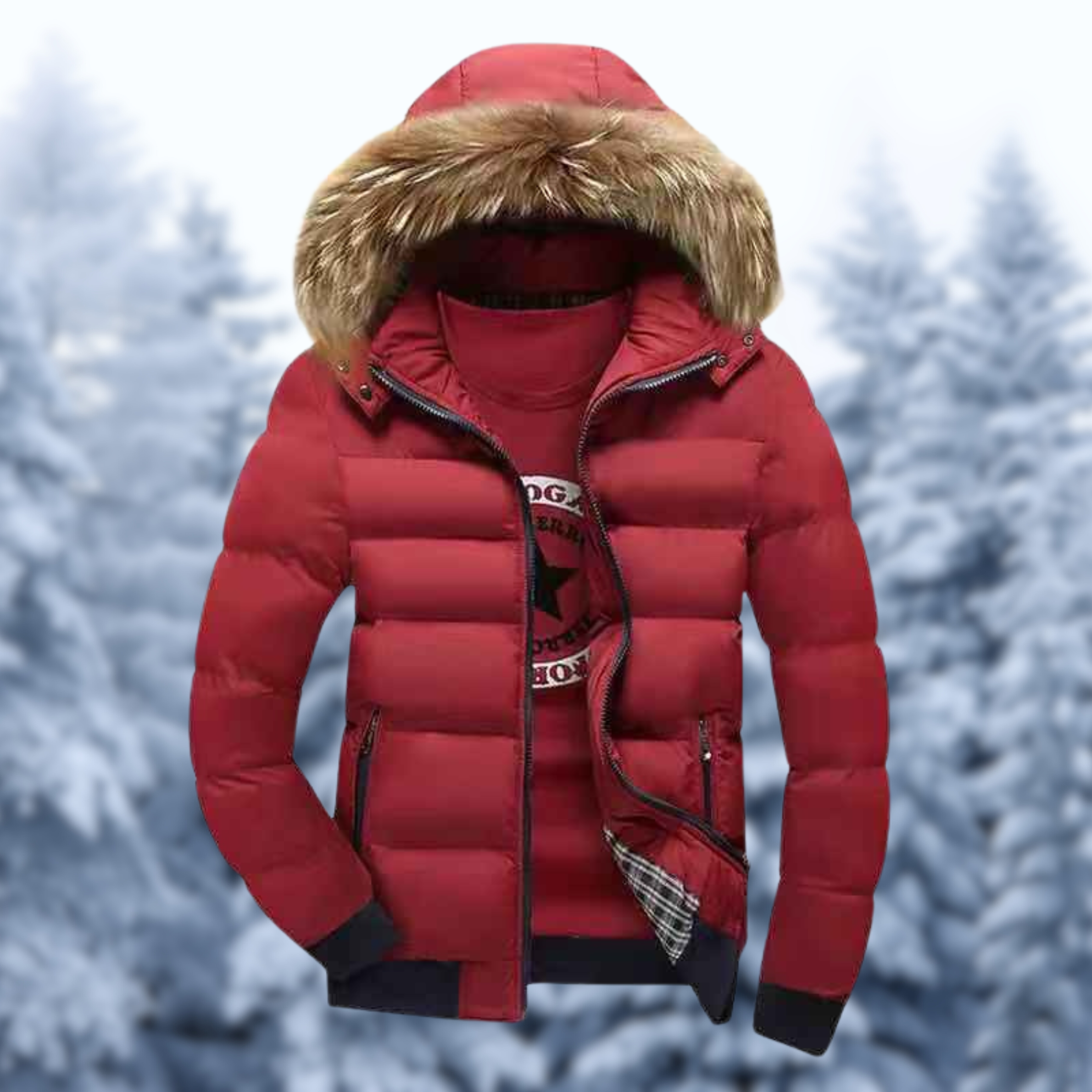 Abraham - Winter-Pelzjacke