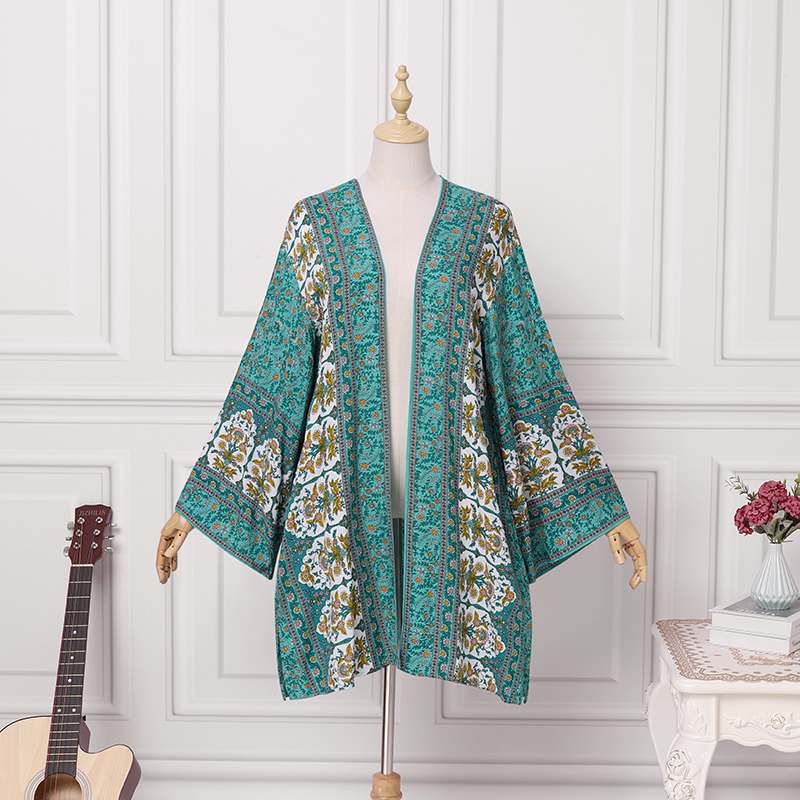 Zanzi Boho Cardigan | Ein fröhlicher, stilvoller und mittellanger Kimono!