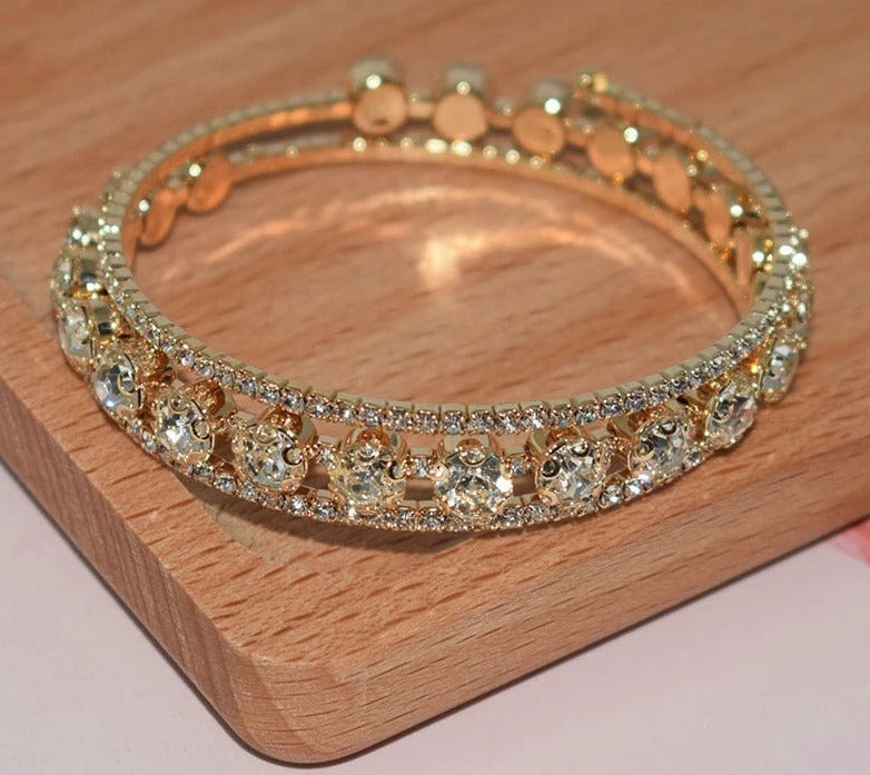 Zoe - Kristall-Strass-Armband für Frauen