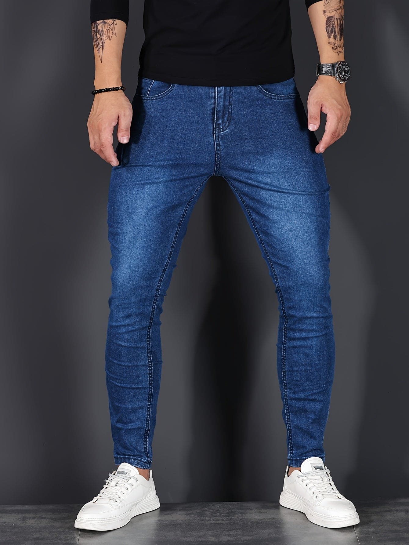 Abero - Herren Denim Jeans