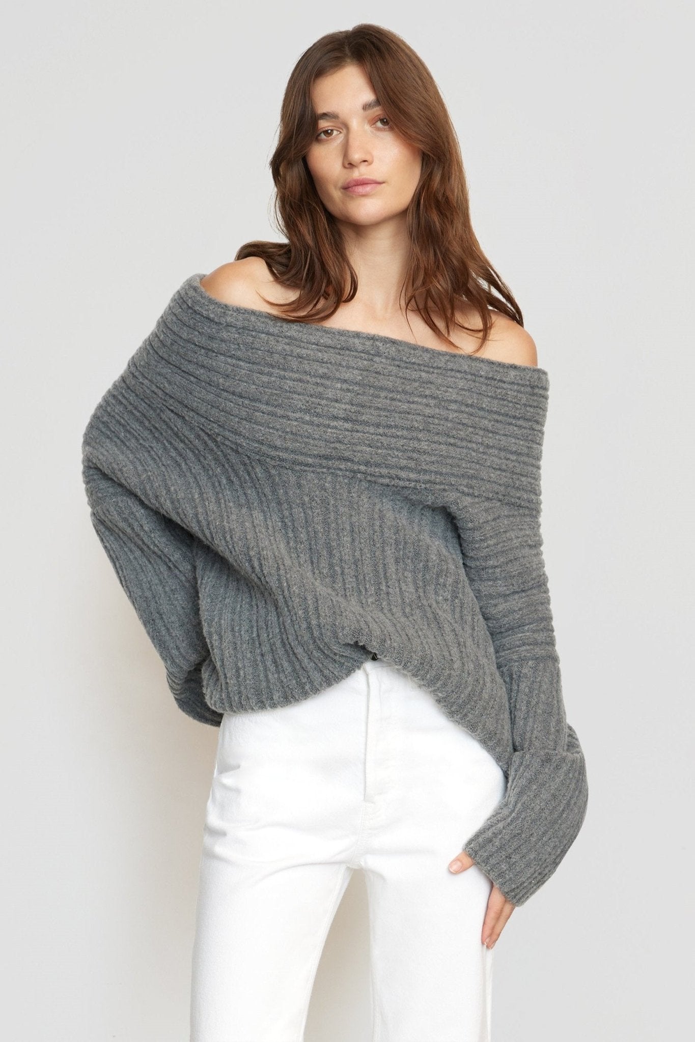 Adaly Pullover mit asymmetrischem Stil