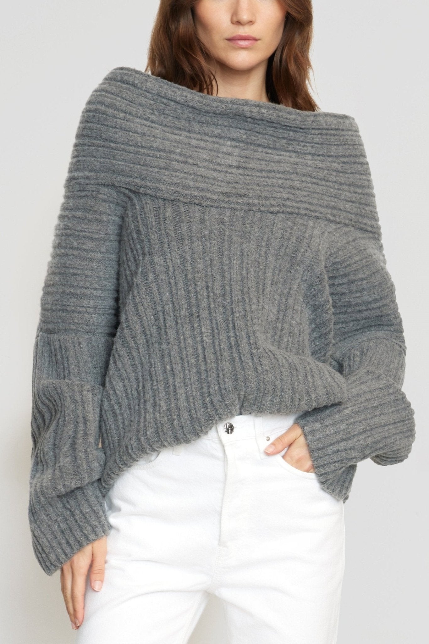 Adaly Pullover mit asymmetrischem Stil