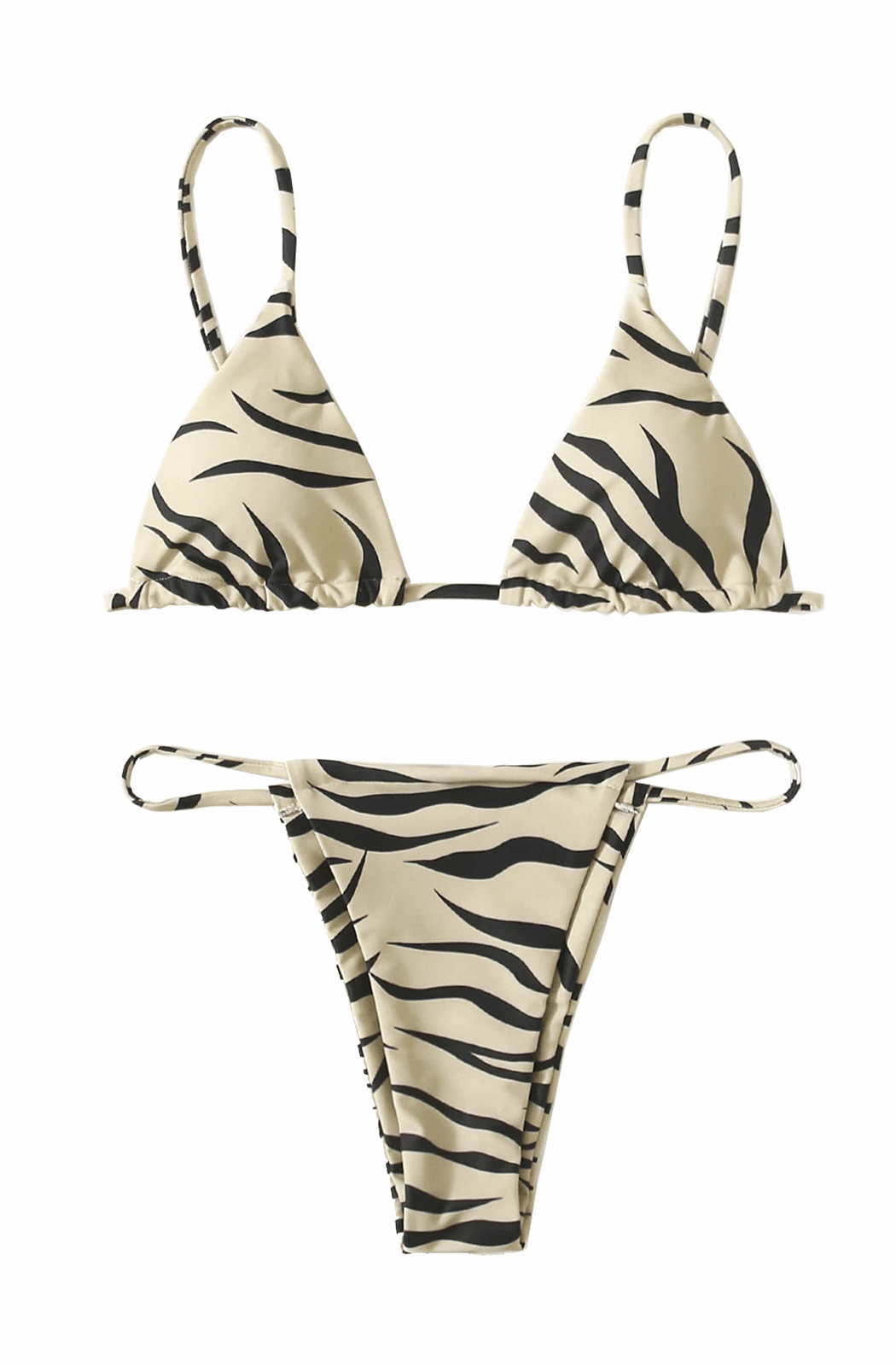 Zebra-Triangel-Bikini